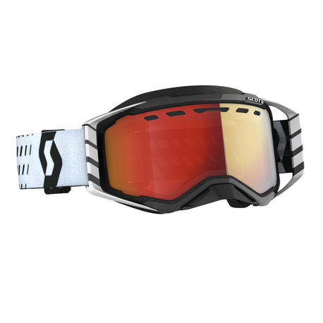 Scott Goggle Prospect Snow Cross black/white enhancer red chrome Scott Goggle Prospect Snow Cross black/white enhancer red chrome
